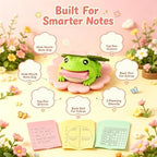 Note Toad Frog Shaped Sticky Note Holder, Desk Organizer (1PC) - Image 6