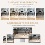 48"x60" Office Chair Mat for Hardwood Floor, Non-Slip Washable Dusty Pink - Image 6