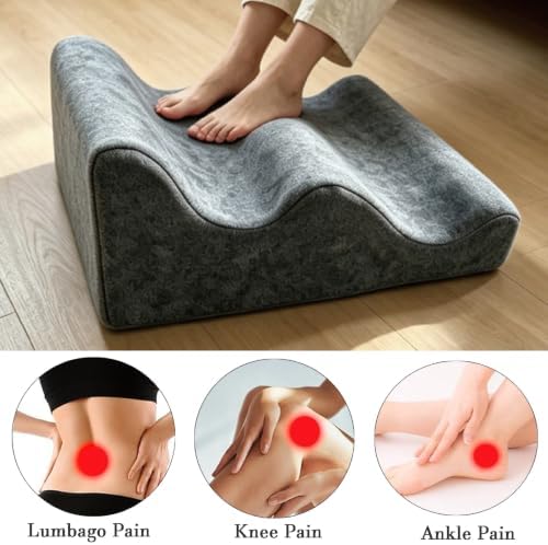 Work Foot Rest Under Desk,Comfort Foot Rest for Couch (Light Gray, 002) - Image 4