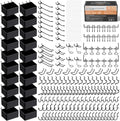 INCLY 300PCS Extra Thick Pegboard Accessories Set with Bins & Peg Locks by INCLY