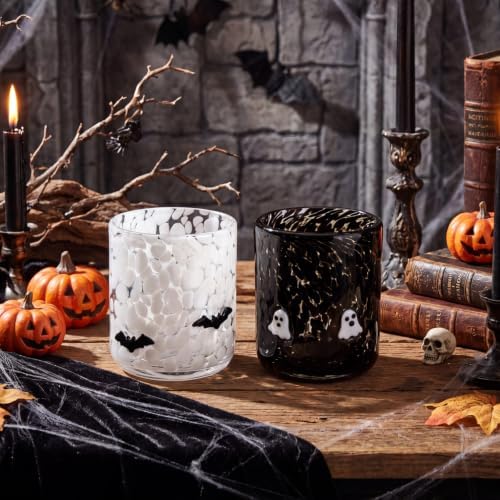 SiliFine 2 Pack Halloween Icon Juice Glasses, 14 oz - Image 4