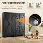 Yizosh 71" H Tall Metal Kitchen Pantry Storage Cabinets Cupboard - Image 6