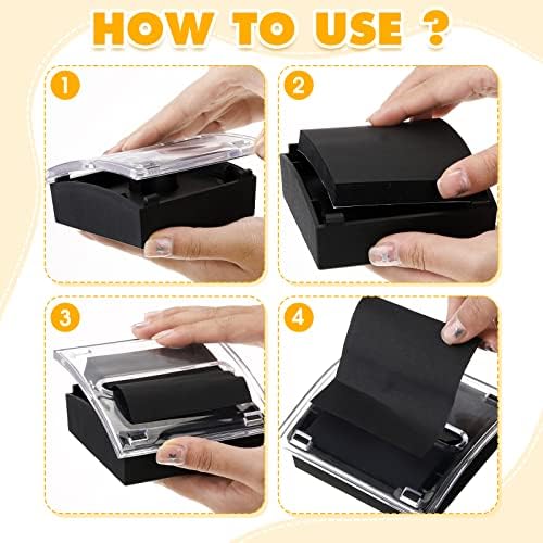 Mimorou 24 Pcs Pop up Sticky Notes Dispenser Sticky Note Holder for Desk - Image 3