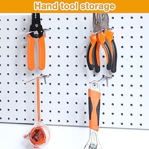 Funrous 100 Pack Hooks for Pegboard Stainless Steel Garage, 6 Inch - Image 6