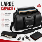 FLASLD Fireproof Document Bag with Lock, 18x10x8.5in Large Fireproof Waterproof Storage Bag, Silicone Coated Fiberglass Emergency Bag with Shoulder Strap for Laptop, Cash, Passport, Home Office - Image 6