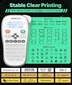 Rongta TH110 Handheld Label Maker Machine 12mm Laminated Labeler - Image 3