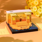 3D Memo Pad, 3D Calendar 2027, Time Piece Calendar, Tear-Off Calendars 2027, 3D Paper Carving Art Memo Pad, Art Carving Sticky Notes for Office Home Gifts Ornaments (Xiamen University) - Image 3
