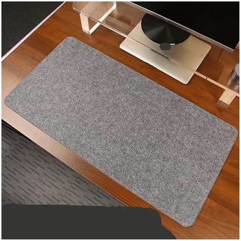 Large Felt Cork Mouse pad, e-Sports Gaming, Non-Slip Desk mat, Smooth, Comfortable, and Durable(B,80X40CM) by Unknown
