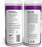Wipex Original Natural Fitness Equipment Wipes - EWG Verified- Plant-Based Lint Free Cloth - Gym Wipes for Equipment, Yoga Mat, Peloton, Lavender and Vinegar, 50 Count (Pack of 3) - Image 3