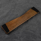 Ergonomic Wooden Wrist Rest Solid Wood Walnut for Keychron Q8 - Image 3