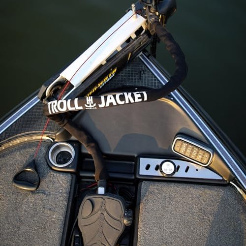 T-H Marine G‑Force Troll Jacket Cable Sleeve - 60" Neoprene Trolling Motor Wire Organizer, 2 mm Heavy‑Duty Wrap with Hook & Loop, Fits Most Bow‑Mount Setups, Protects & Bundles Cables - Image 3