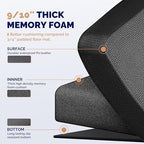 FEATOL Anti Fatigue Mat for Standing Desk & Kitchen Floor, 9/10 Extra Thick - Image 5