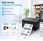Thermal Shipping Label Printer 4x6 Bluetooth Label Maker for Small Business - Image 2