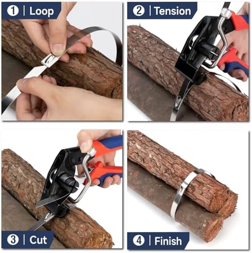 iCrimp One-Handed Zip Tie Gun for Tension & Cutting Zip Ties - Image 5