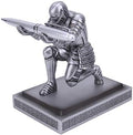Knight Pen Holder Desk Organizers and Accessories as Gift Silver by Amoysanli