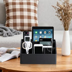 Desk Organizer Caddy Nightstand Organizer Desk Caddy Remote Holder - Image 6