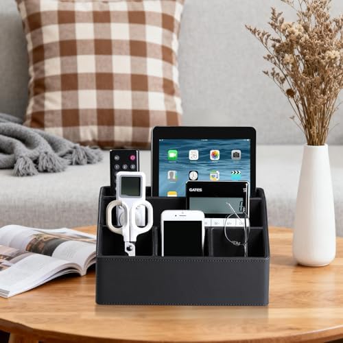 Desk Organizer Caddy Nightstand Organizer Desk Caddy Remote Holder - Image 6