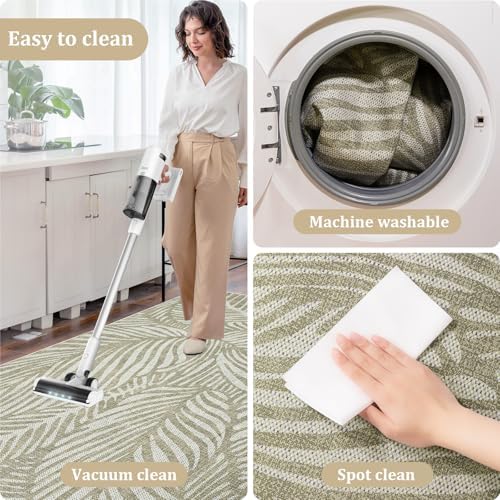 Office Chair Mat for Hardwood Floor, 48"x36" Easy Glide Computer Desk Mat Protector for Rolling Chair Under Desk Rug Nonslip Backing, Machine Wash (Modern) - Image 6