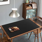 Mydours 48"x28" XXL Large PU Leather Desk Mat, Gaming Mouse Pad, (Black) - Image 6