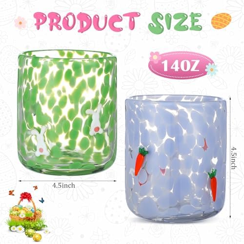 SiliFine 2 PCS Easter Icon Juice Glasses - Image 3