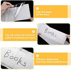 Chinco 30 Pcs Self Adhesive Clear Index Card Pockets,14 x 4 Inches - Image 4