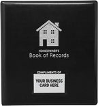 Homeowner's Book of Records Binder, Organize Household Receipts and Home Repair Record Keeping (Navy - 2 Pack) - Image 4