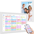 21.5" Smart Wall Calendar 2026 Planner & Chore Chart, Touchscreen by BQQJDD