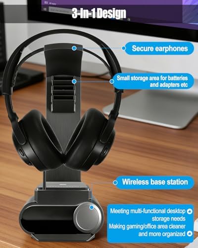 Headphone Stand Compatible with SteelSeries Arctis Nova Pro Wireless - Image 3