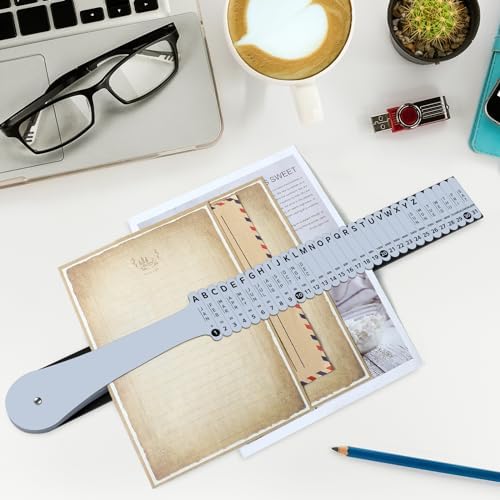 PerKoop Paper Document Sorter Plastic Alphabetical File Organizer, 2 Sets - Image 2