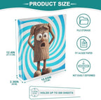 ALAZA Brainrot Tung Tung Tung Sahur (5) 3 Ring Binder 1.5 Inch Three Ring Office Binders w/clipboard & 3 Pockets, Hold 200 Sheets, 2 pcs - Image 5