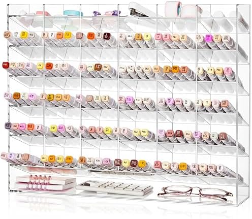 MotiMind Acrylic Pen and Marker Organizer for 420 Markers by MotiMind