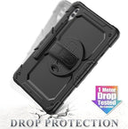 SEYMAC stock Case for Samsung Galaxy Tab S10+ Plus/ S9 FE+ Plus/ S9+ Plus 5G Tablet Case 12.4'' Protective with Screen Protector, Pen Holder, 360 Rotate Stand, Hand Strap, Shoulder Strap, Black1 - Image 6