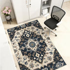 Chair Mat for Hardwood Floor,48"*60" Under Desk Mat for Rolling Computer Chair &Low Pile Carpet Floor,Anti-Slip Floor Protector for Home Office Retro - Image 2