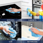 GLIMGLINT Microfiber Cleaning Cloth, 150 Pack Towels for Cars 14 X12 Inch - Image 7