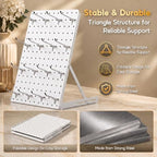 2-Pack Replaceable Pegboard Display Stand, 10.63x14.76 in, 26 Hooks, White - Image 5