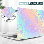 DONGKE for MacBook Air 13 Inch Case 2021-2018, Compatible with A2337 M1 A2179 A1932 Support Retina Display & Touch ID, Hard Shell Plastic Cover with Keyboard Skin - Leopard Print - Image 7