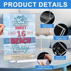 Dynta 24 Pack Acrylic Sign Holder 8.5 x 11 Inches Clear Table Sign Holder - Image 4