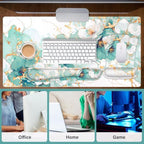 MOSISO Large Gaming Mouse Pad&Keyboard Mouse Pad Set, Green - Image 6