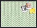 PinPix 30x22 inch Cork Bulletin Board. This Decorative Framed Pin Board Comes with Diamond Pattern in Green Design and Satin Black. Ideal for Home, Office Decor or School (PinPix-586) by PinPixBulletinBoards