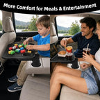360° Rotating Car Desk Tray for Laptop & Food, Fits Tesla Model Y/3/S - Image 6