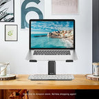 BoYata Laptop Stand, Height Adjustable Laptop Riser for 11-17" Laptops - Image 7
