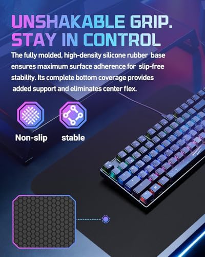 Large Glass Gaming Mouse Pad, 19.3 x 16.5 Inch FPS Tempered Glass - Image 4