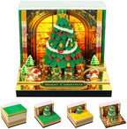 3D Calendar 2027,Time Piece Calendar 2027,Showcase Christmas Tree Tear Away Calendar,3D Memo Pad,Art Calendar Notepad,Christmas Gift,New Year Gift by WelcomeHOTOYMDS%EF%BC%81