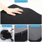 Tsumbay Memory Foam Seat Cushion - XL Size (18.5”x16.5”), Firm Support Coccyx Cushion for Office Chair, Tailbone Pain Relief with Removable Washable Cover & Handle for Car, Wheelchair - Image 6