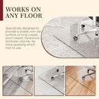 45"x60" Tempered Glass Office Chair Mat for Carpet & Hardwood Floor - Image 6