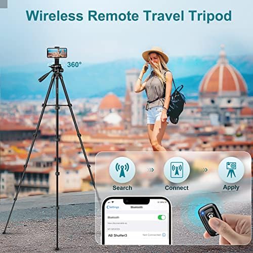 JOILCAN Phone Tripod, 68" Tripod for Phone Stand Video Recording Photos - Image 3