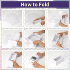 30 PCS Multisizes White Cardboard Drawer Organizers - Image 3