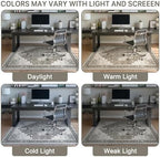 36"x48" Office Chair Mat for Hardwood Floor, Non-Slip Washable Tawny Grey - Image 6