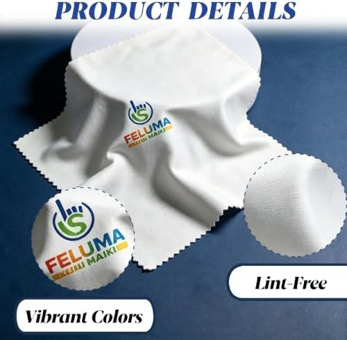 200PCS Bulk Custom Eyeglass Cleaning Cloth with Logo Personalized Microfiber Lens Cloth Screen Cleaner for Publicity - Image 3