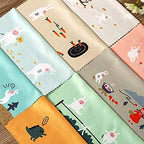 Amazing Funny Park Ticketing Illustration Cleaning Cloth Phone Screen Glasses Cleaner 5pcs - Image 2